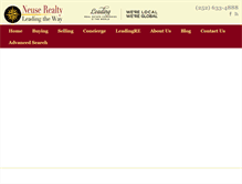 Tablet Screenshot of neuserealty.com
